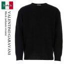 【数量限定・在庫限り・早い者勝ち!】 バレンチノ / Valentino Garavani Black Cashmere Sweater / 3V3KC26X9...