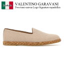 【数量限定・在庫限り・早い者勝ち!】 バレンチノ / Valentino Garavani Two-Tone Canvas Logo Signature Esp...