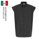 【数量限定・在庫限り・早い者勝ち!】 ヴェトモン / Vetements Ribbed Poplin Shirt / UE52SH100B / UE52SH10...