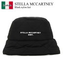 【数量限定・在庫限り・早い者勝ち!】 ステラ・マッカートニー / Stella Mccartney Black Nylon Hat / 900453 WP0076 / 900453 WP0076 T840 / 900453WP0076 / 900453WP0076 T840 / 900453WP0076T840 / ハット