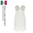 【数量限定・在庫限り・早い者勝ち!】 ステラ・マッカートニー / Stella Mccartney White Linen Blend Mini Dress / 6A0106 3BU304 / 6A0106 3BU304 9000 / 6A01063BU304 / 6A01063BU304 9000 / 6A01063BU3049000 / ワンピース(4)