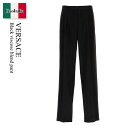 【数量限定・在庫限り・早い者勝ち!】 ヴェルサーチェ / Versace Black Viscose Blend Pant / 10082 911A05965 / 10082 911A05965 1B000 / 10082911A05965 / 10082911A05965 1B000 / 10082911A059651B000 / パンツ・ボトムスその他(4)