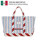 【数量限定・在庫限り・早い者勝ち!】 トム ブラウン / かばん / カバン / Thom Browne Printed Canvas Medium Handb...
