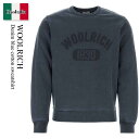 【数量限定・在庫限り・早い者勝ち!】 ウールリッチ / Woolrich Denim Blue Cotton Sweatshirt / CFWOSW0221MR...