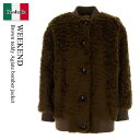 【数量限定・在庫限り・早い者勝ち!】 ウィークエンド マックスマーラ / Weekend Brown Teddy Agiate Bomber Jacket / 242508 001 / 242508 6022600 001 / 2425086022600 / 2425086022600 001 / 2425086022600001 / ムートン・ファーコート(4)