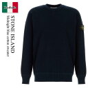 【数量限定・在庫限り・早い者勝ち!】 ストーンアイランド / Stone Island Midnight Blue Cotton Sweater / 51000...