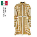 【数量限定・在庫限り・早い者勝ち!】 ヴェルサーチェ / Versace Printed Silk Dress / 10189 331A13638 / 1018...