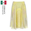 【数量限定・在庫限り・早い者勝ち!】 ヴェルサーチェ / Versace Printed Crepe Skirt / 10198 001A14317 / 101...