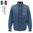 【数量限定・在庫限り・早い者勝ち!】 ヴェルサーチェ / Versace Denim Shirt / 10189 101A13583 / 10189 101A1...