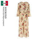 【数量限定・在庫限り・早い者勝ち!】 ウィークエンド マックスマーラ / Weekend Printed Crepe Ragusa Jumpsuit / 251...