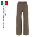 【数量限定・在庫限り・早い者勝ち!】 ウィークエンド マックスマーラ / Weekend Cappuccino Wool Blend Tennis Pant /...