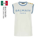 【数量限定・在庫限り・早い者勝ち!】 バルマン / Balmain White Cotton T-Shirt / CF1ED002BB02 / CF1ED002...