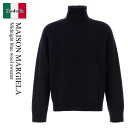 【数量限定・在庫限り・早い者勝ち!】 メゾン マルジェラ / Maison Margiela Midnight Blue Wool Sweater / S50H...