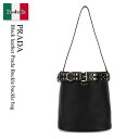 【数量限定・在庫限り・早い者勝ち!】 プラダ / かばん / カバン / Prada Black Leather Prada Buckle Buckle Bag / 1BE085 F0002 / 1BE085 VSBB2HIE F0002 / 1BE085VSBB2HIE / 1BE085VSBB2HIE F0002 / 1BE085VSBB2HIEF0002 / ショルダーバッグ・ポシェット