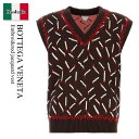 【数量限定・在庫限り・早い者勝ち!】 ボッテガ・ヴェネタ / Bottega Veneta Embroidered Jacquard Vest / 823017...