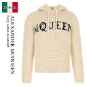 【数量限定・在庫限り・早い者勝ち!】 アレキサンダー・マックイーン / Alexander Mcqueen Ivory Cotton Sweatshirt / ...