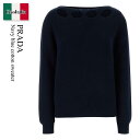 【数量限定・在庫限り・早い者勝ち!】 プラダ / Prada Navy Blue Cotton Sweater / P24P2R F0008 / P24P2R ...