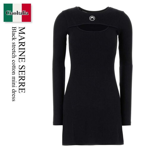 【数量限定・在庫限り・早い者勝ち!】 マリーンセル / Marine Serre Black Stretch Cotton Mini Dress / WDR346ACJER0011 / WDR346ACJER0011 BK99 / WDR346ACJER0011BK99 / ワンピース 【数量限定・在庫限り・早い者勝ち!】 マリーンセル / Marine Serre Black Stretch Cotton Mini Dress / WDR346ACJER0011 / WDR346ACJER0011 BK99 / WDR346ACJER0011BK99 / ワンピース