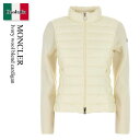 【数量限定・在庫限り・早い者勝ち!】 モンクレール / Moncler Ivory Wool Blend Cardigan / K10939 034 / K10...
