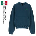 【数量限定・在庫限り・早い者勝ち!】 バレンシアガ / Balenciaga Blue Cotton Oversize Sweatshirt / 827939 ...