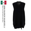 【数量限定・在庫限り・早い者勝ち!】 MM6 / Mm6 Maison Margiela Black Wool And Acrylic Mini Dress /...
