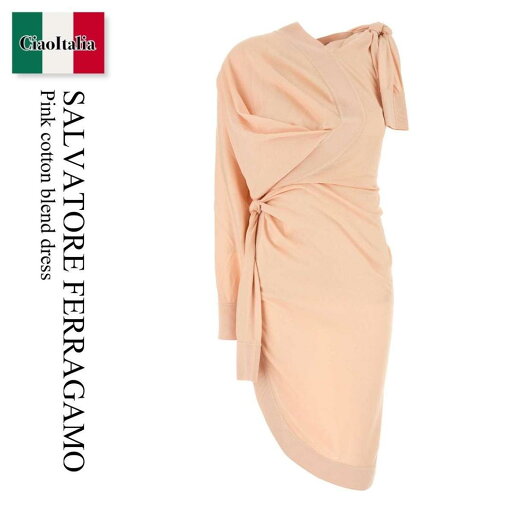 【数量限定・在庫限り・早い者勝ち!】 フェラガモ / Salvatore Ferragamo Pink Cotton Blend Dress / 113378 784235 / 113378 784235 BALLET / 113378784235 / 113378784235 BALLET / 113378784235BALLET / ワンピース 【数量限定・在庫限り・早い者勝ち!】 フェラガモ / Salvatore Ferragamo Pink Cotton Blend Dress / 113378 784235 / 113378 784235 BALLET / 113378784235 / 113378784235 BALLET / 113378784235BALLET / ワンピース