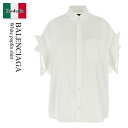 【数量限定・在庫限り・早い者勝ち!】 バレンシアガ / Balenciaga White Poplin Shirt / 834033 TNM60 / 83403...