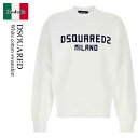 【数量限定・在庫限り・早い者勝ち!】 ディースクエアード / Dsquared White Cotton Sweatshirt / S74GU0889 D250...