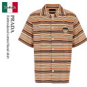 【数量限定・在庫限り・早い者勝ち!】 プラダ / Prada Embroidered Cotton Blend Shirt / UCS414 F0038 / U...