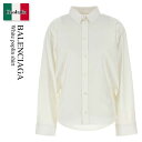 【数量限定・在庫限り・早い者勝ち!】 バレンシアガ / Balenciaga White Poplin Shirt / 839277 TRM28 / 83927...