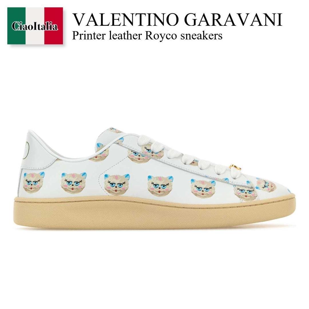 【数量限定・在庫限り・早い者勝ち！】 バレンチノ / Valentino Garavani Printer Leather Royco Sneak..