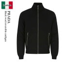 【数量限定・在庫限り・早い者勝ち!】 プラダ / Prada Black Wool Reversible Cardigan / UMC096 F0002 / U...
