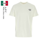 【数量限定・在庫限り・早い者勝ち!】 A.P.C. / A.P.C. White Cotton T-Shirt / COHBU M26388 / COHBU M...