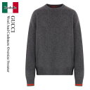 【数量限定・在庫限り・早い者勝ち!】 グッチ / Gucci Wool And Cashmere Oversize Sweater / 810341 XKEFL...