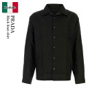 【数量限定・在庫限り・早い者勝ち!】 プラダ / Prada Black Linen Shirt / UCN441 F0002 / UCN441 SUMO14H...