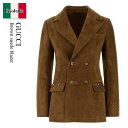 【数量限定・在庫限り・早い者勝ち!】 グッチ / Gucci Brown Suede Blazer / 815833 XNA5H / 815833 XNA5H ...
