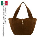 【数量限定・在庫限り・早い者勝ち!】 サンローラン / かばん / カバン / Saint Laurent Caramel Suede Leather Le 5...