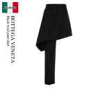 【数量限定・在庫限り・早い者勝ち!】 ボッテガ・ヴェネタ / Bottega Veneta Black Wool Pant-Skirt / 819909 V0B30 / 819909 V0B30 1000 / 819909V0B30 / 819909V0B30 1000 / 819909V0B301000 / スカート