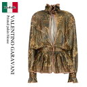 【数量限定・在庫限り・早い者勝ち!】 バレンチノ / Valentino Garavani Printed Pekin Blouse / 6B0AB7G19AW...