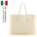 【数量限定・在庫限り・早い者勝ち!】 ジェイダブリュ アンダーソン / かばん / カバン / Jw Anderson Ivory Crochet Shopping Bag / HB0730FA0451 / HB0730FA0451 002 / HB0730FA0451002 / トートバッグ(4)