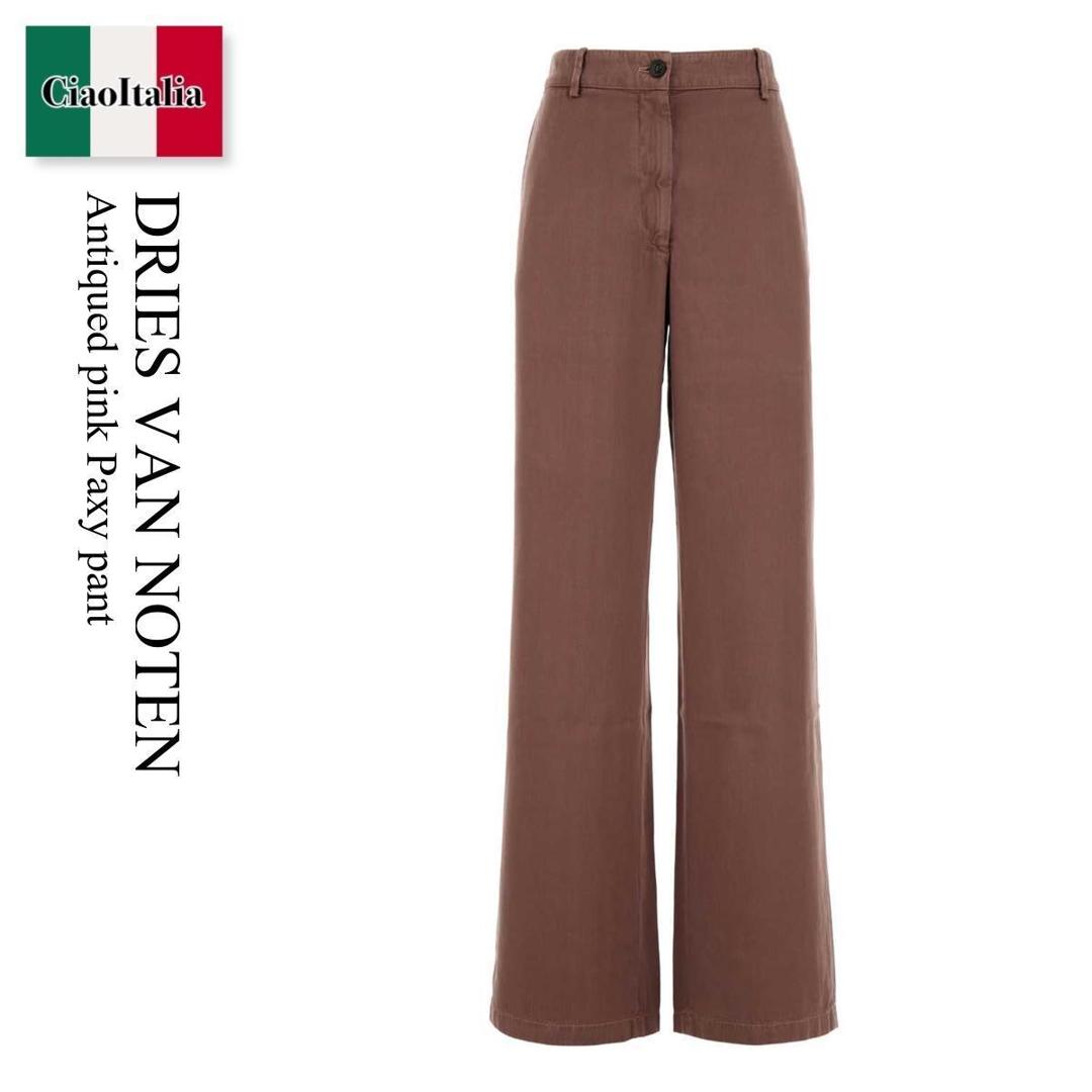 ڿ̸ꡦ߸˸¤ꡦᤤԾ ɥꥹ  Υåƥ / Dries Van Noten Antiqued Pink Paxy P...