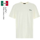 【数量限定・在庫限り・早い者勝ち!】 A.P.C. / A.P.C. White Cotton T-Shirt / COHBQ H26391 / COHBQ H...