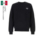 【数量限定・在庫限り・早い者勝ち!】 A.P.C. / A.P.C. Black Cotton Sweatshirt / COHBV M27913 / COHB...