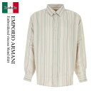 【数量限定・在庫限り・早い者勝ち!】 エンポリオ・アルマーニ / Emporio Armani Embroidered Viscose Blend Shirt ...