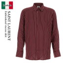 【数量限定・在庫限り・早い者勝ち!】 サンローラン / Saint Laurent Embroidered Viscose Shirt / 819096 Y1L...
