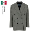 【数量限定・在庫限り・早い者勝ち!】 プラダ / Prada Grey Wool Blazer / P541PS F0480 / P541PS OOO16VE ...