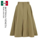 【数量限定・在庫限り・早い者勝ち!】 ボッテガ・ヴェネタ / Bottega Veneta Khaki Cotton Skirt / 812334 V4Y20 / 812334 V4Y20 3008 / 812334V4Y20 / 812334V4Y20 3008 / 812334V4Y203008 / スカート
