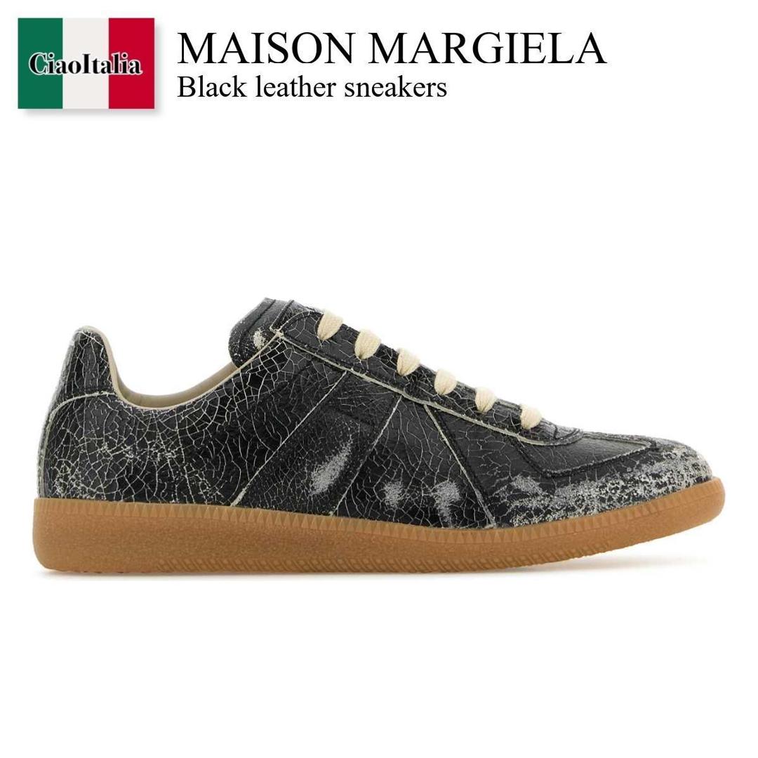 【Maison Margiela】レザー メタリック スニーカー *送/関税込* 楽天市場】レザー スニーカー(ブランドメゾン マルジェラ)(靴