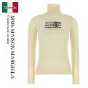 【数量限定・在庫限り・早い者勝ち!】 MM6 / Mm6 Maison Margiela Cream Wool Sweater / S52HA0299 M131...