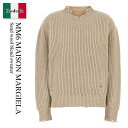 【数量限定・在庫限り・早い者勝ち!】 MM6 / Mm6 Maison Margiela Sand Wool Blend Sweater / S52HN0011...